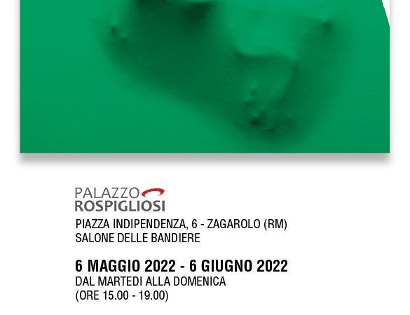 Zagarolo, dal 6 Maggio la mostra personale del pittore Mario Ricci nel Salone delle Bandiere di Palazzo Rospigliosi