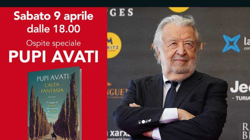 Latina, Pupi Avati inaugura la nuova Mondadori Bookstore di Cisterna