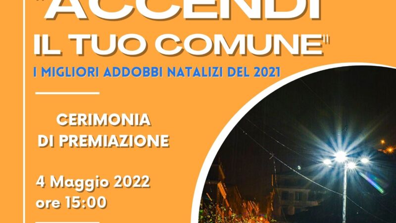 “Accendi il tuo Comune” di Anci Lazio, a Frascati si premiano i comuni vincitori