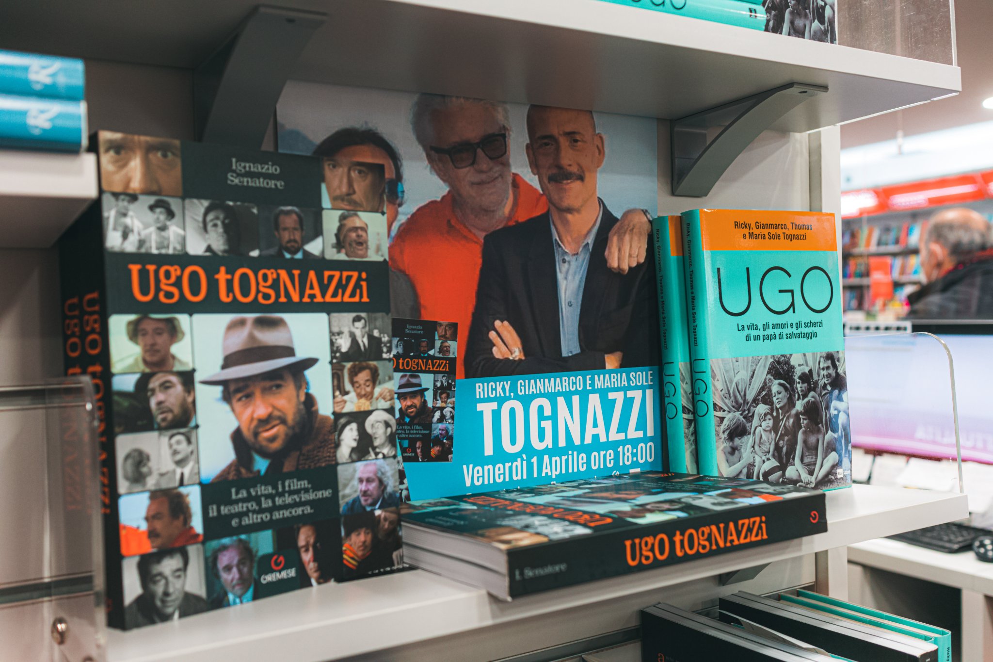 Velletri, alla Mondadori l’incontro con i figli di Tognazzi per omaggiare il grande Ugo￼