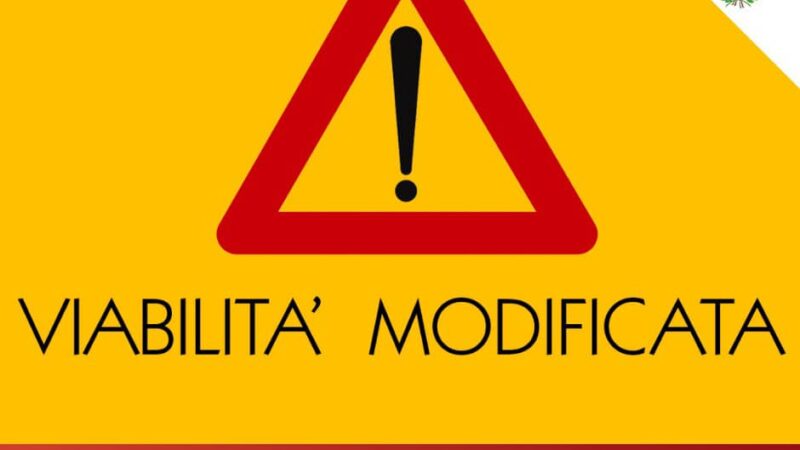 Colonna, da domani 28 aprile modificata viabilità per lavori