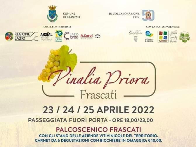 Frascati, con la manifestazione Vinalia Priora alla scoperta del Frascati Superiore Docg, uno dei grandi vini bianchi d’Italia