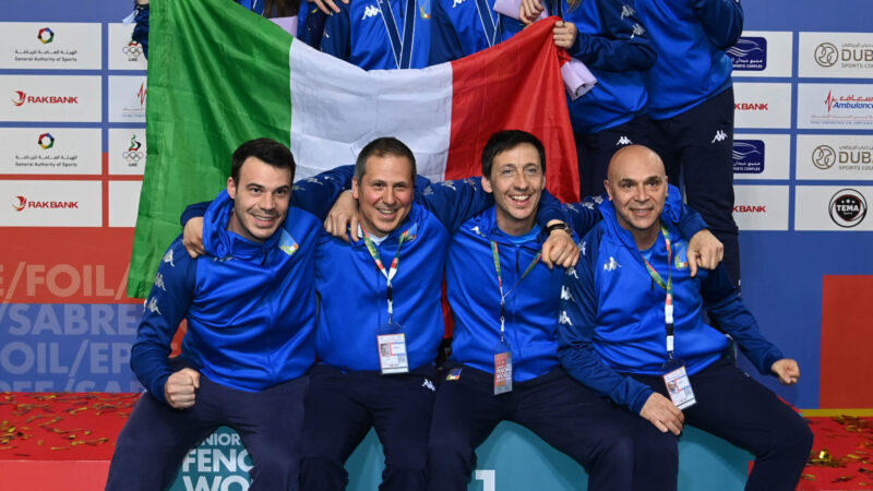 Frascati Scherma, doppia medaglia a squadre ai mondiali Giovani: Ottaviani d’oro, Spica bronzo