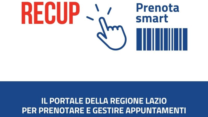 Salute Lazio, attivo il sistema di prenotazione per visite specialistiche online