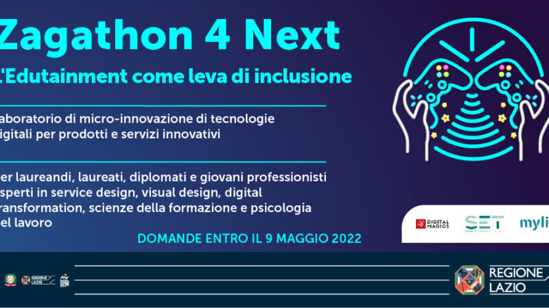 “Zagathon 4 next” laboratorio con tecnologie digitali di Lazio Innova