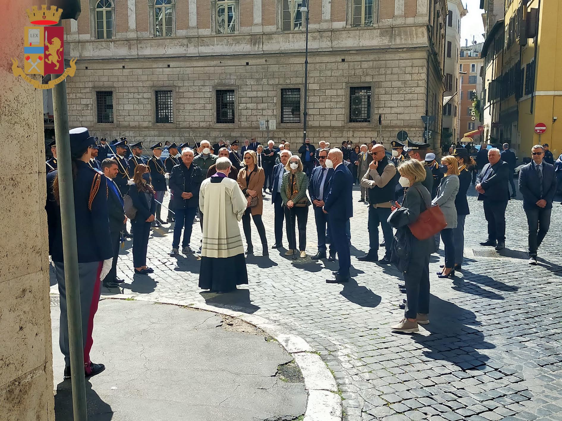 Roma, 43° anniversario della strage di Piazza Nicosia. La Questura li ricorda Antonio Mea e Pierino Ollanu