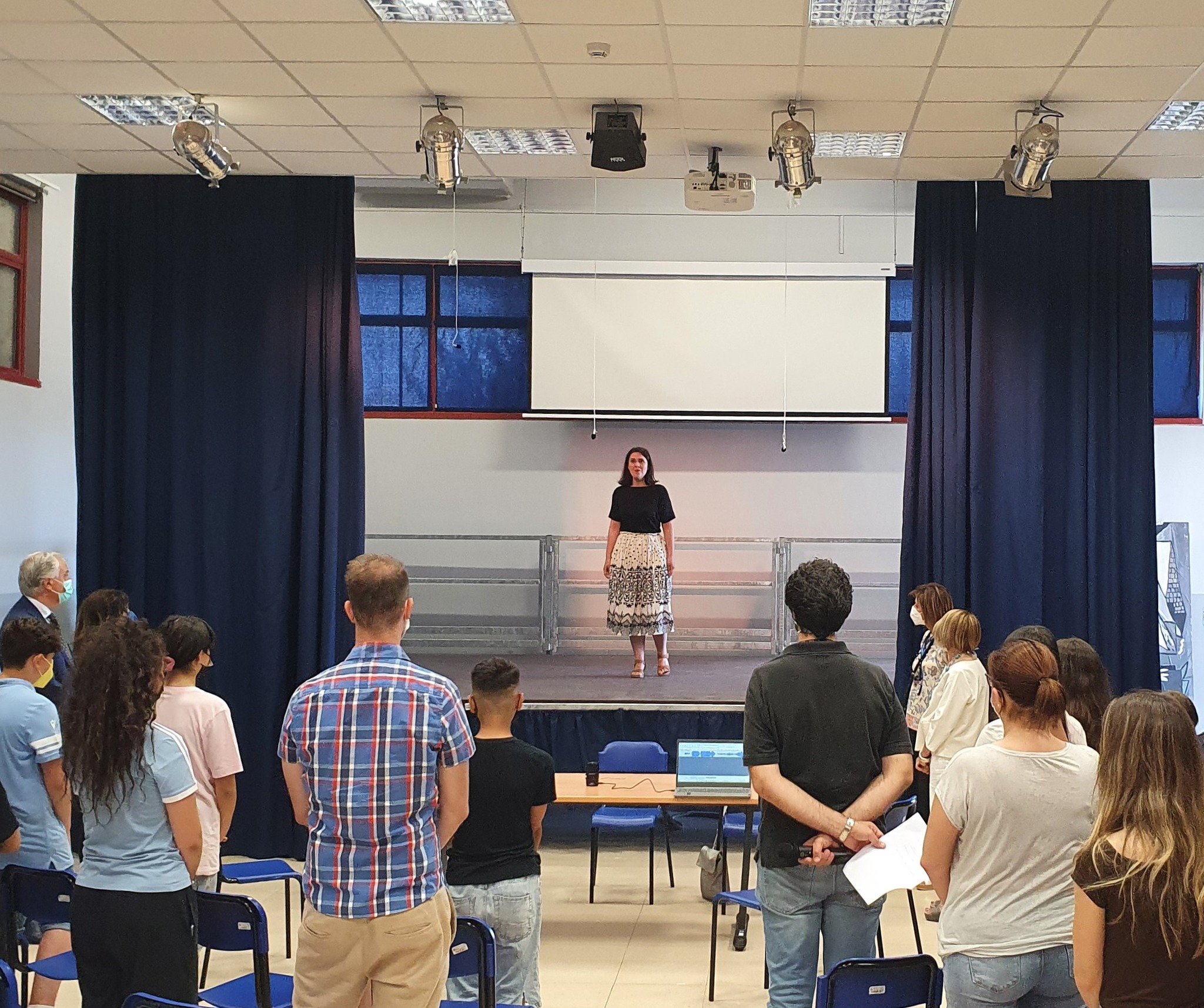 Marino, istituto Primo Levi, inaugurata l’Aula Magna dedicata ad Annamaria Ascolese