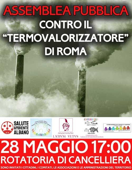 Assemblea pubblica: contro il “termovalorizzatore” di Gualtieri: sabato 28 maggio