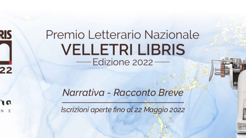 Velletri, IV premio “Velletri Libris”: invio opere fino al 22 maggio. Svelati i nomi della giuria