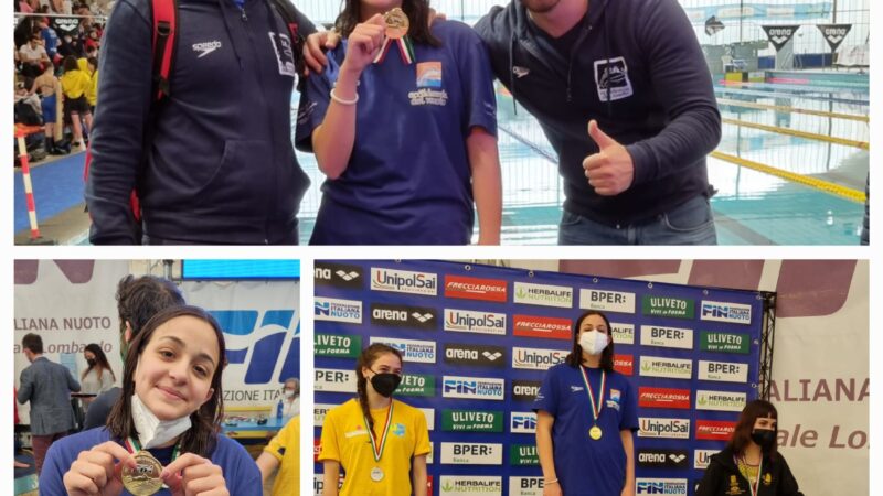 Marino, Accademia del nuoto in festa per Giorgia Cianfrocca, campionessa nazionale di salvataggi