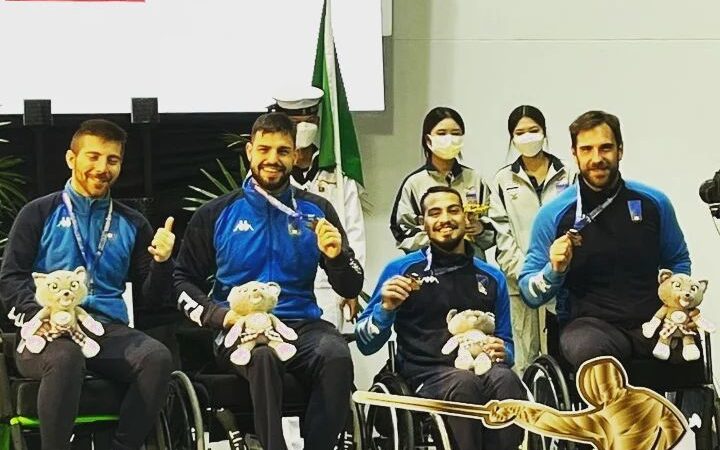 Frascati, scherma, Gianmarco Paolucci show, un altro podio in coppa del mondo paralimpica