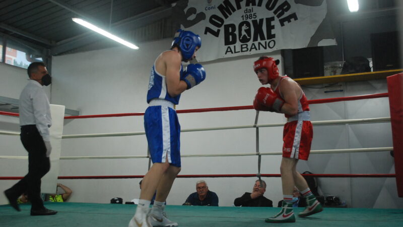 Ariccia, grande serata di Boxe alla Palestra Zompatore di via Casaletto, pienone di spettatori. Intervenuta assessore regionale Valentina Corrado￼