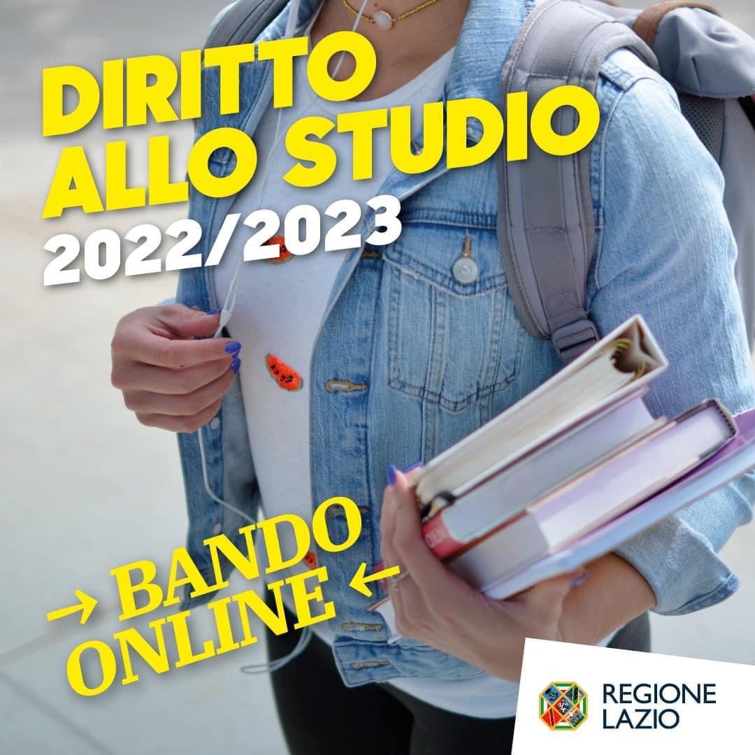 Disco Lazio, sostegni economici per il diritto alle studio per gli studenti universitari iscritti ad atenei della Regione