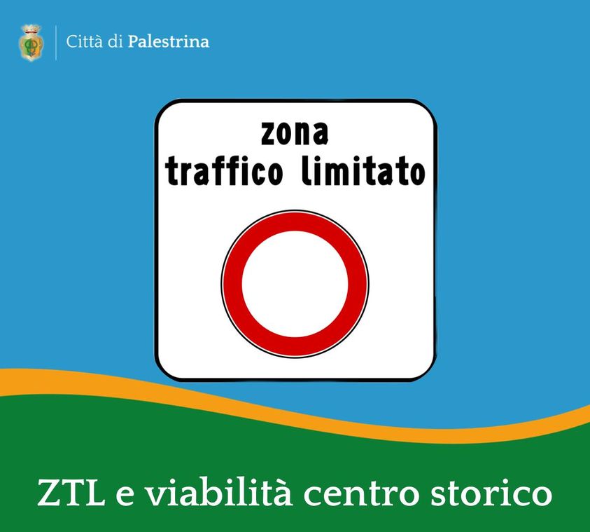 Palestrina, dal 23 giugno sono cambiate le regole di viabilità al centro storico