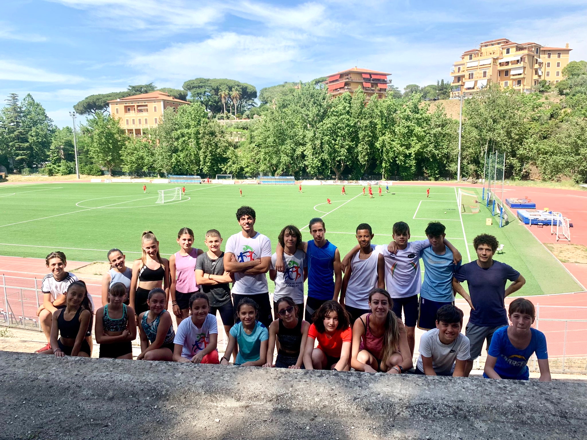 Frascati e Tusculum, le due squadre dei ragazzi dell’Ad Maiora Frascati al “Palio dei Comuni” ￼