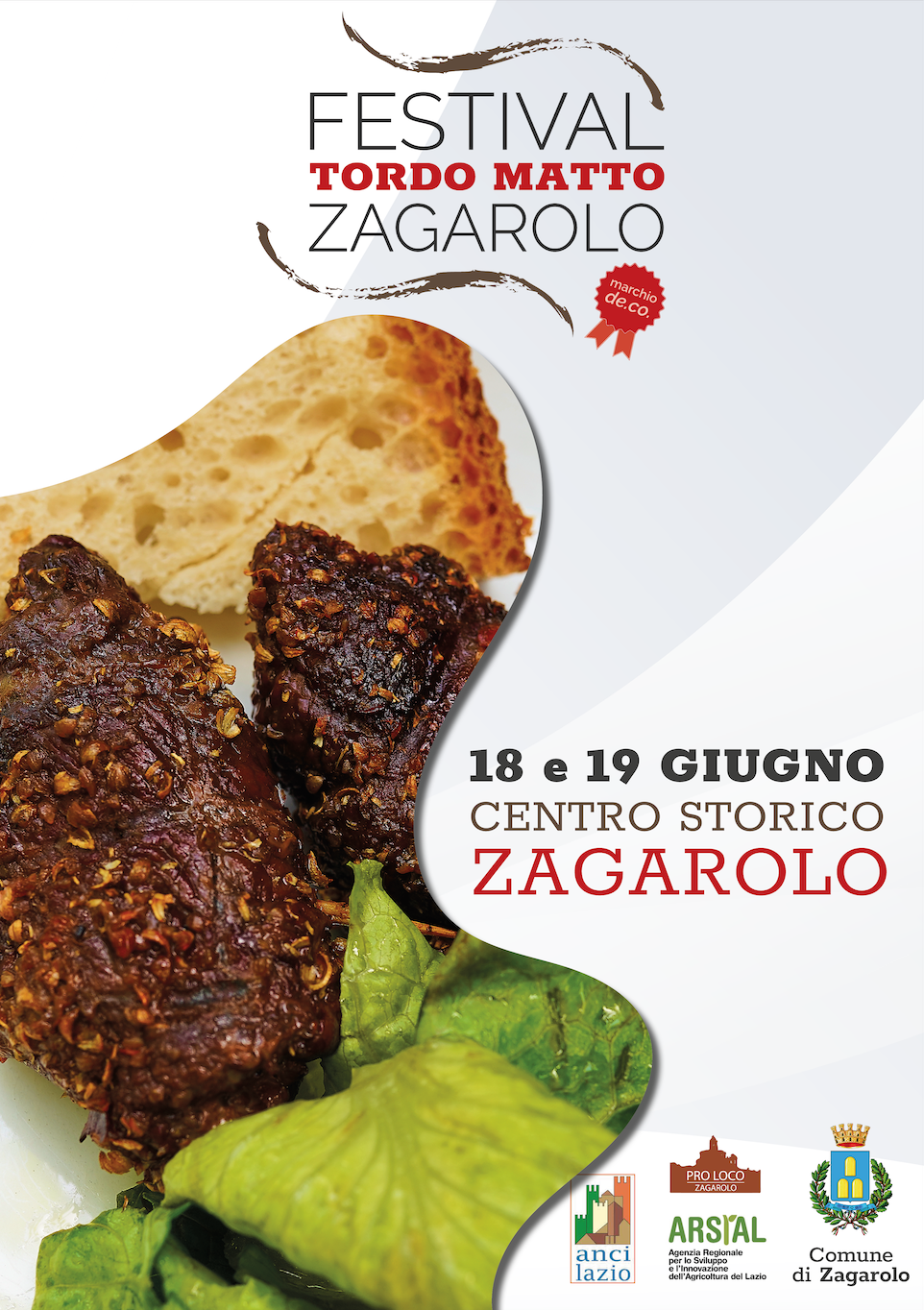 Zagarolo, festival del tordo matto, il programma completo del 18-19