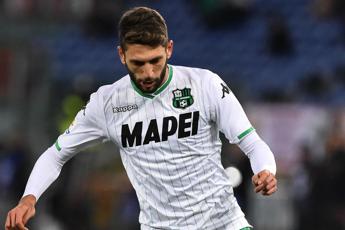 Sassuolo-Spezia 1-0, gol di Berardi su rigore