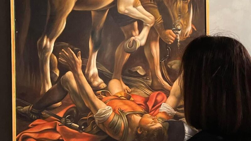 Ariccia, successo a Palazzo Chigi per la mostra “Caravaggio rivisitato – storie caravaggesche di Guido Venanzoni”