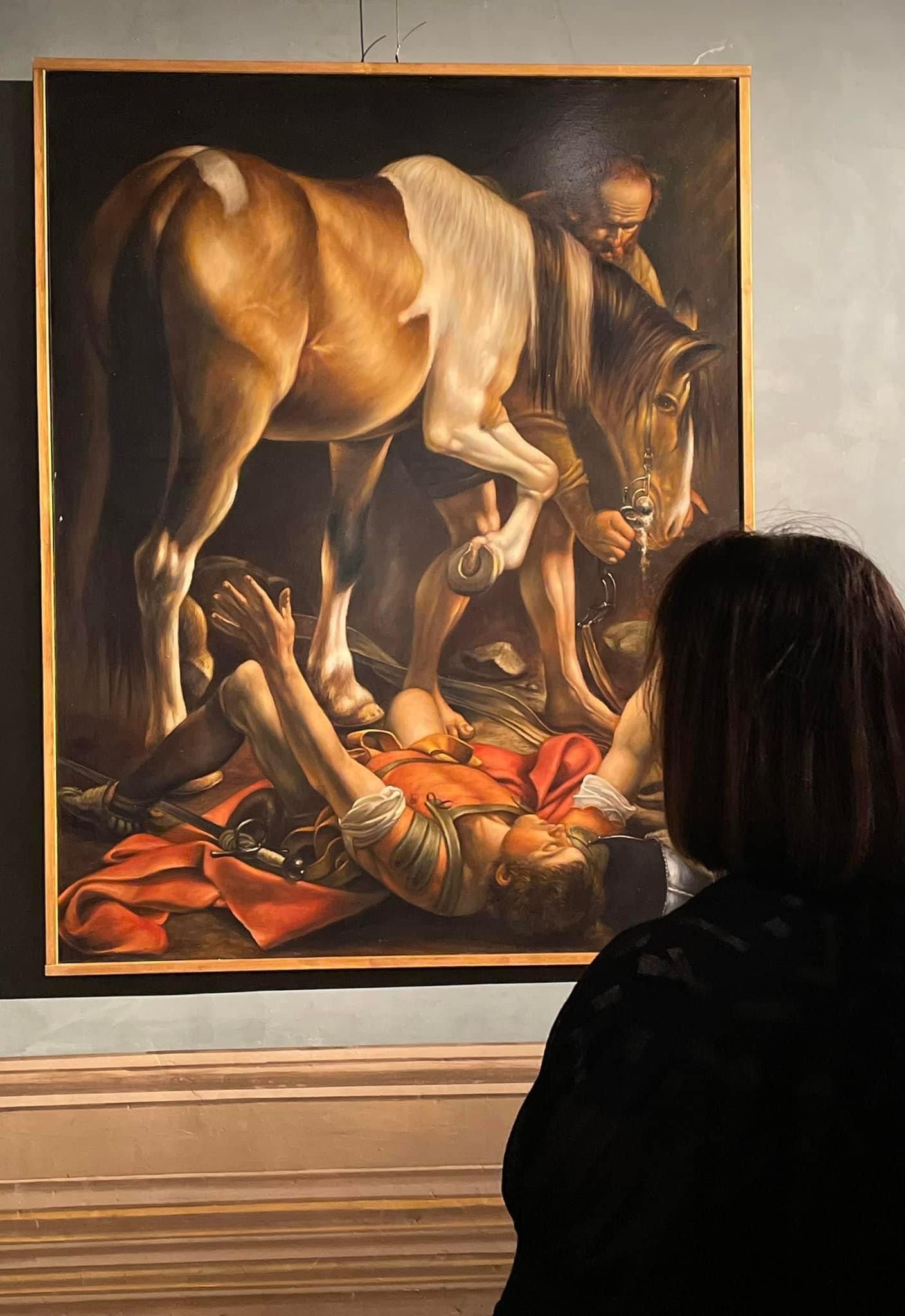 Ariccia, successo a Palazzo Chigi per la mostra “Caravaggio rivisitato – storie caravaggesche di Guido Venanzoni”