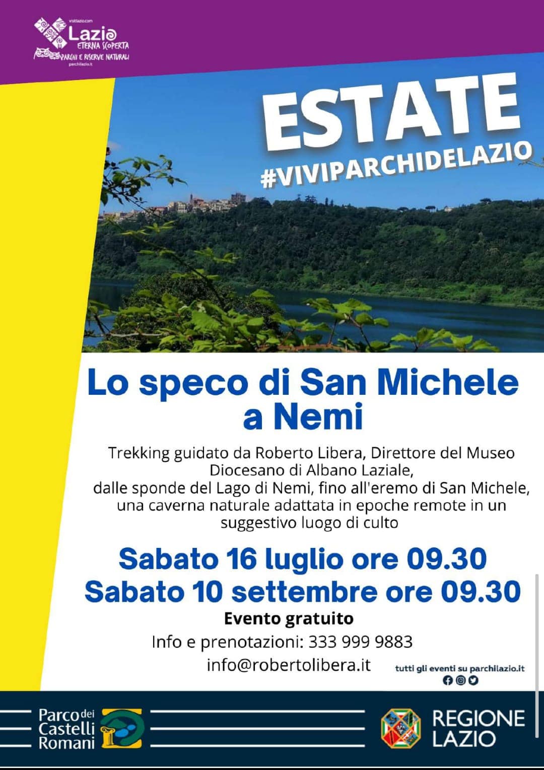 Parco dei Castelli Romani, visita allo Speco di San Michele