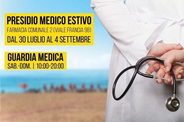 Salute, Pomezia, Torna il presidio medico a Torvaianica. Al via il servizio, attivo fino al 4 settembre￼