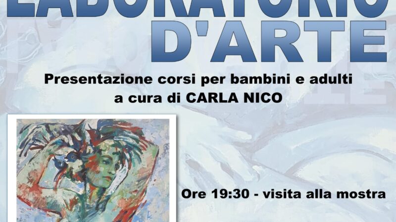 Velletri, presentazione corsi e mostra d’arte di Carla Nico alla chiesa di San Francesco