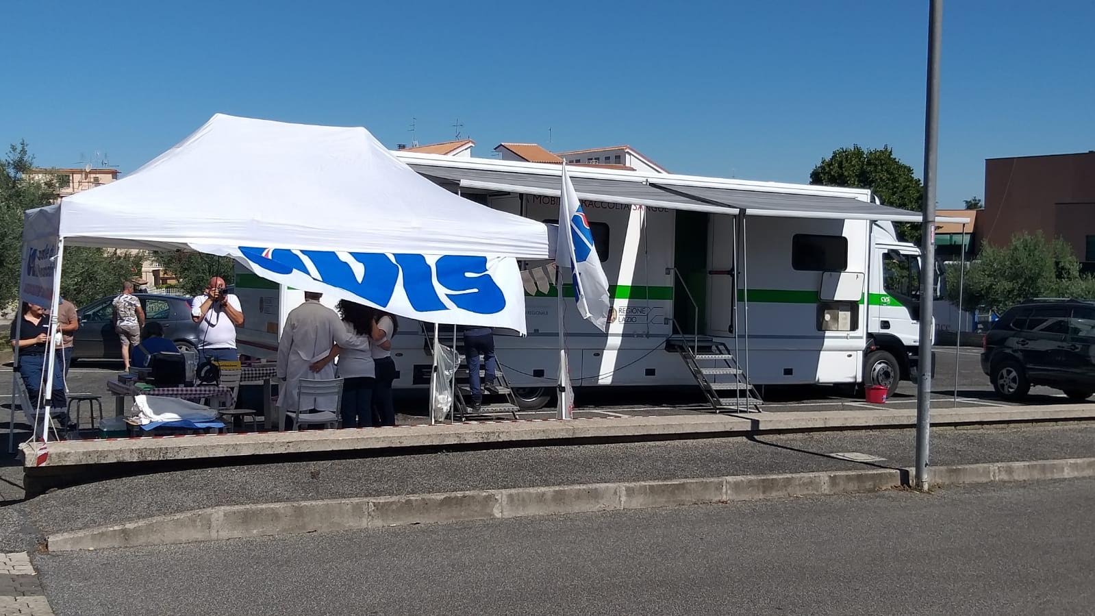 Monte Compatri, terminata la prima raccolta sangue a Laghetto