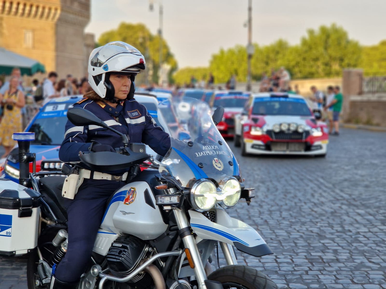 Rally di Roma Capitale: scorta della Polizia Locale