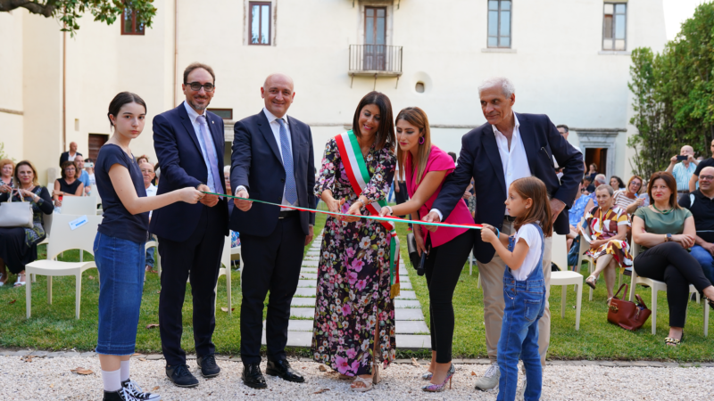 Zagarolo, inaugurato il giardino pensile di Palazzo Rospigliosi