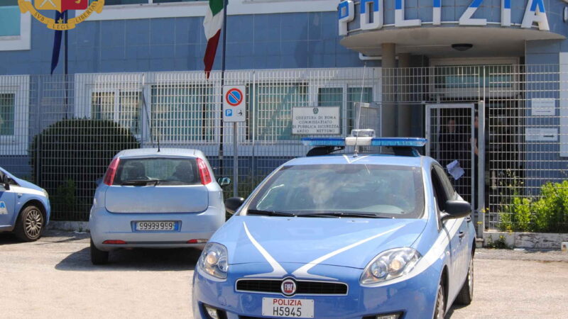 Anzio: Controlli straordinari della Polizia di Stato nelle zone di Anzio e Nettuno. 4 persone denunciate in stato di libertà per guida senza patente, ricettazione ed evasione