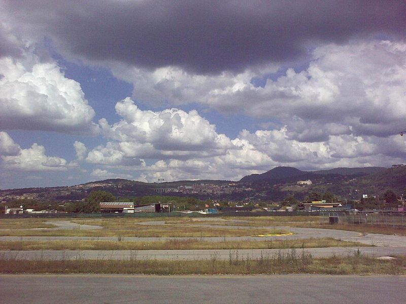 Ariccia, Il parcheggio del Kartodromo a disposizione delle fraschette