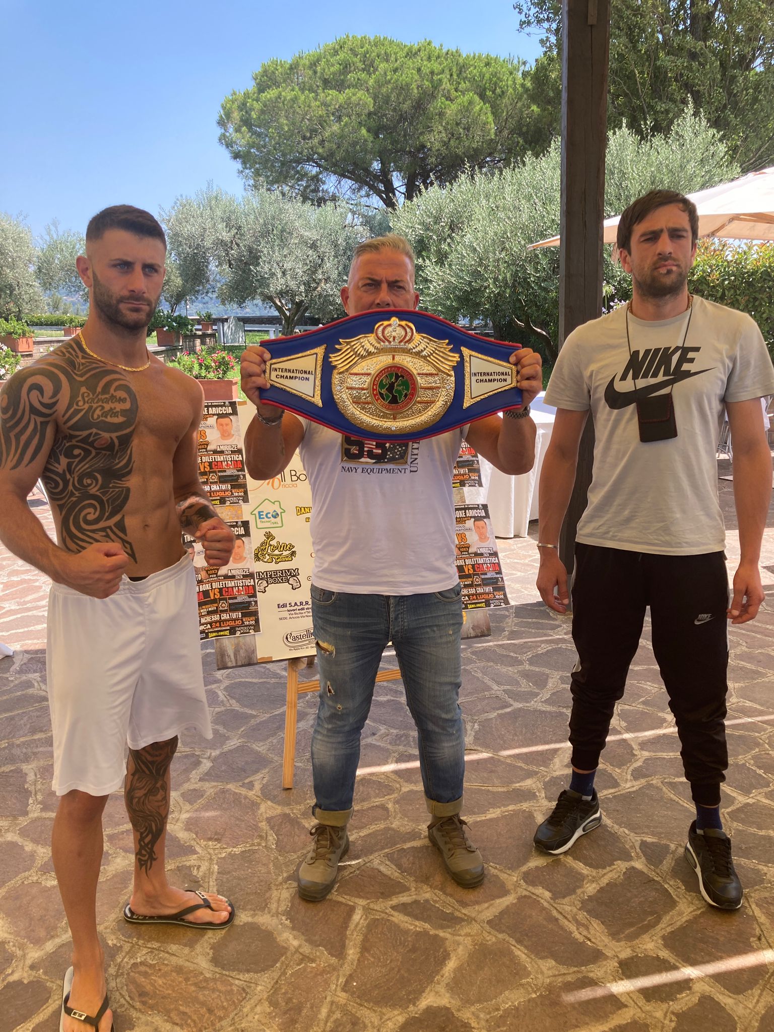 Ariccia, grande Boxe domani sera in piazza di Corte dalle 19. Match Clou finale professionistico Sarchioto vs Amiridze