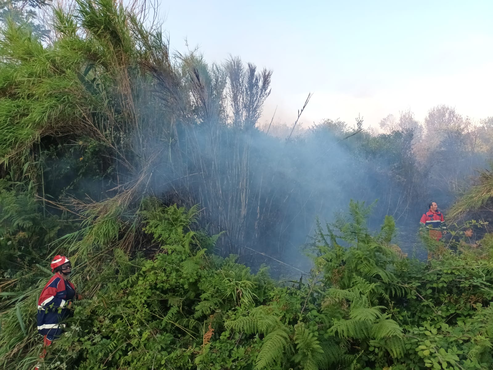 Velletri, due incendi nel pomeriggio. Interrotta la linea ferroviaria. Nessuna casa evacuata, nessun  intossicato.