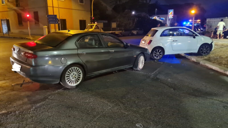 Castelli Romani e litorale nottata di controlli da parte della Polizia Stradale. Anche un incidente a Pavona sulla Nettunense