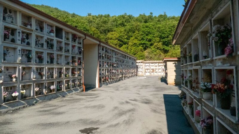 Monte Compatri, nuova pavimentazione e servizi, riaperto il cimitero