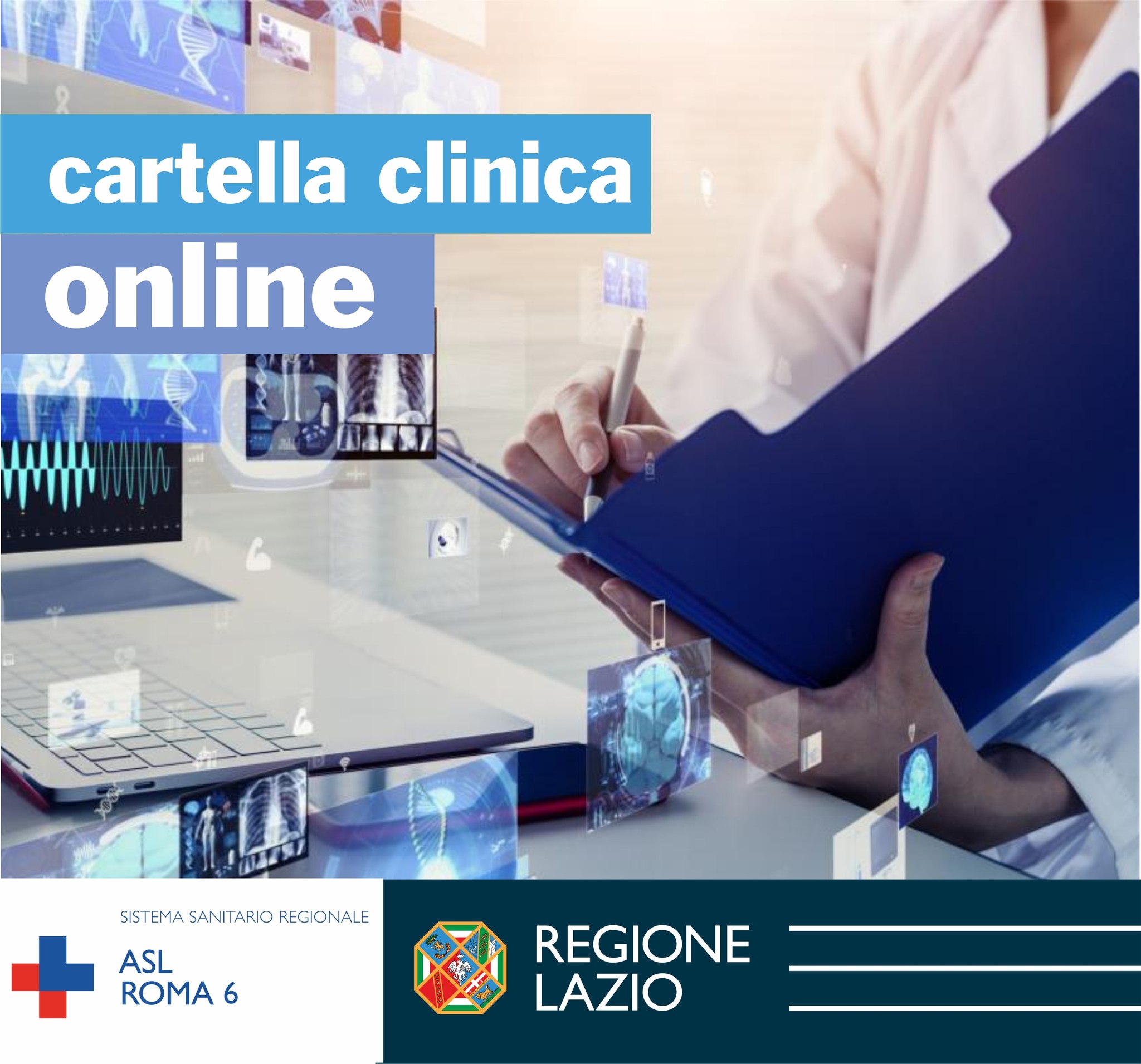 Anzio: L’ASL Roma 6 rilascia le copie delle cartelle cliniche online