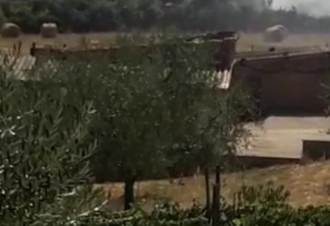 Castel Gandolfo: Incendio in via della Torretta. Un altro in via di bonifica presso la via dei Laghi