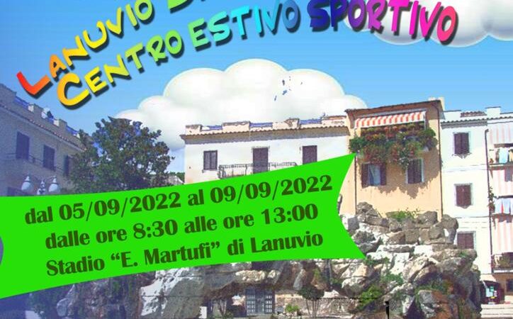 Lanuvio, aperte le iscrizioni al Centro Estivo Comunale in programma dal 5 al 9 settembre