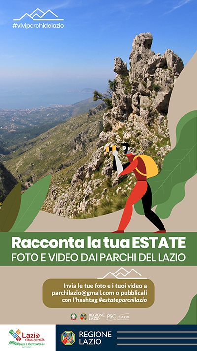 Iniziativa Parchi Lazio: Racconta la tua #EstateParchilazio