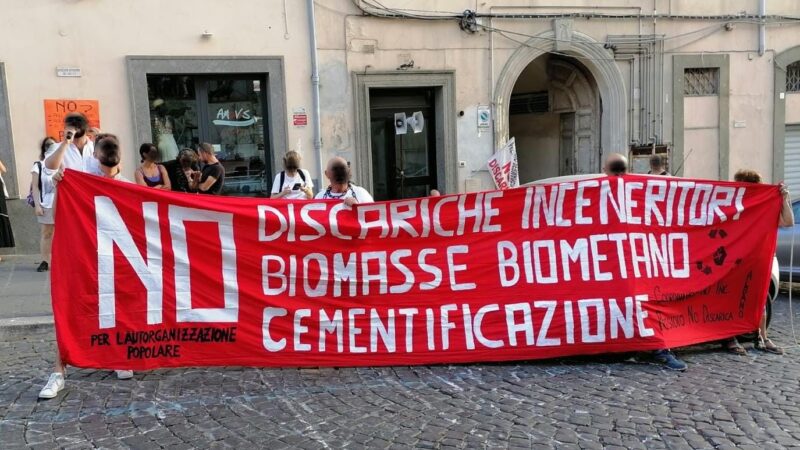 Genzano, una nota del movimento “Liberare Roma” contro le denunce ai militanti ambientalisti