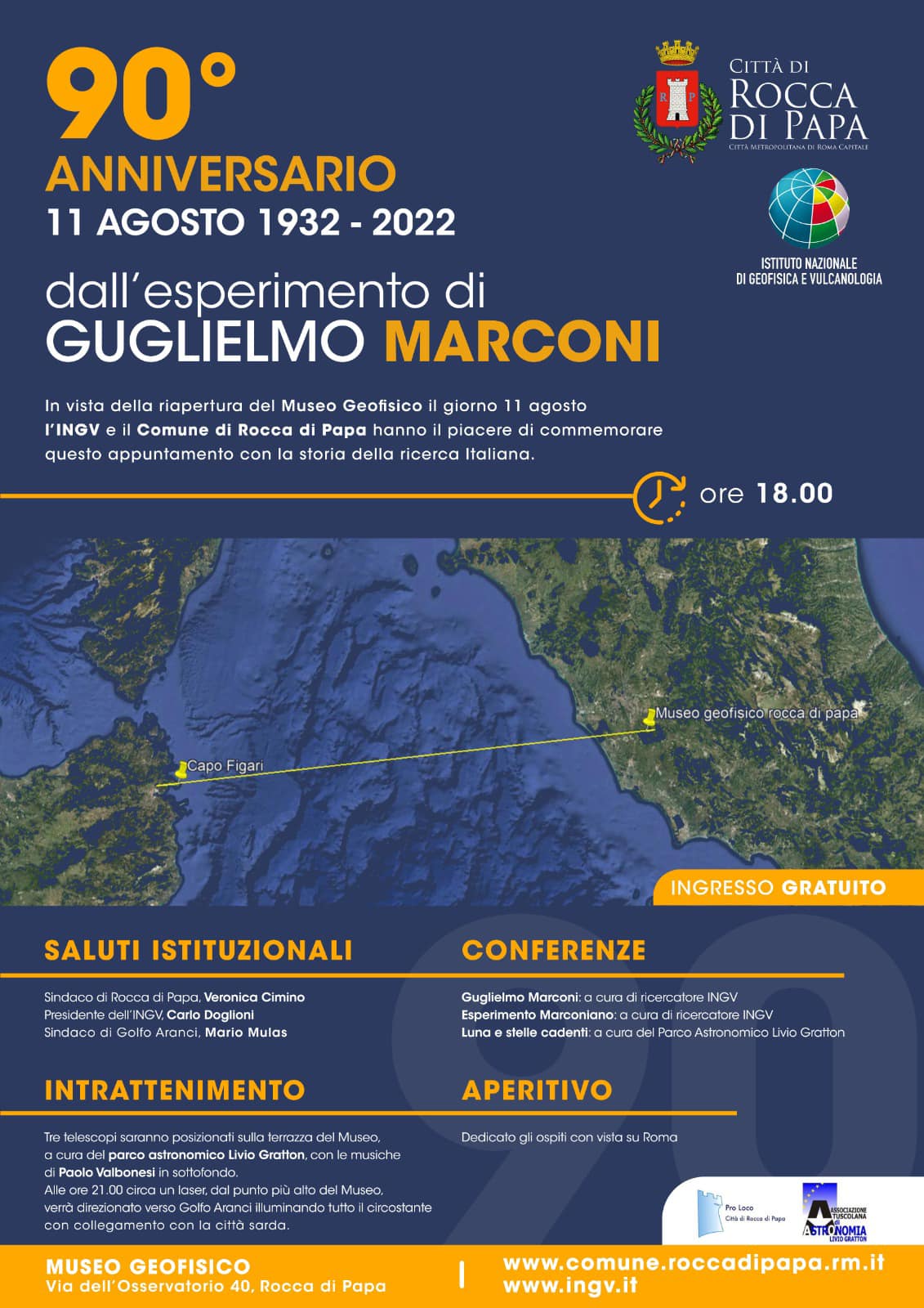 Rocca di Papa: Riaprono le porte del Museo geofisico a 90 anni dall’esperimento di Marconi