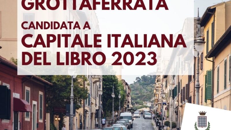 Grottaferrata candidata per i Castelli Romani a Capitale italiana del Libro 2023