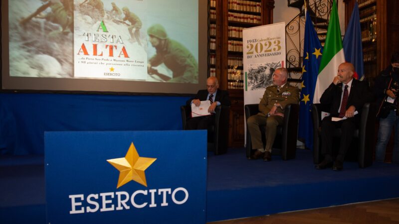 Roma, CalendEsercito 2023, 12 mesi con l’Esercito ripercorrendo i 98 giorni che da Porta San Paolo a Mignano Monte Lungo portarono alla riscossa