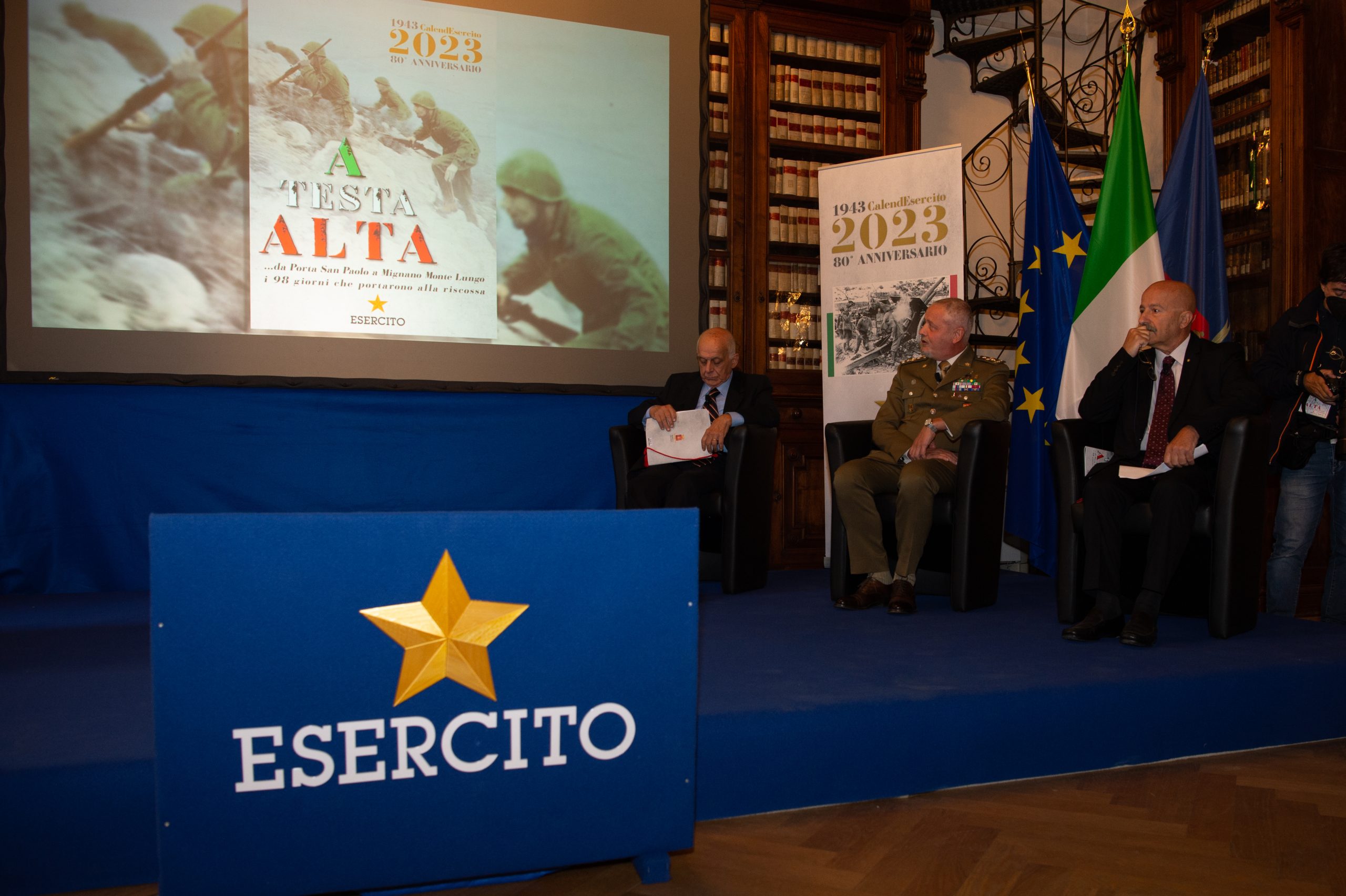 Roma, CalendEsercito 2023, 12 mesi con l’Esercito ripercorrendo i 98 giorni che da Porta San Paolo a Mignano Monte Lungo portarono alla riscossa