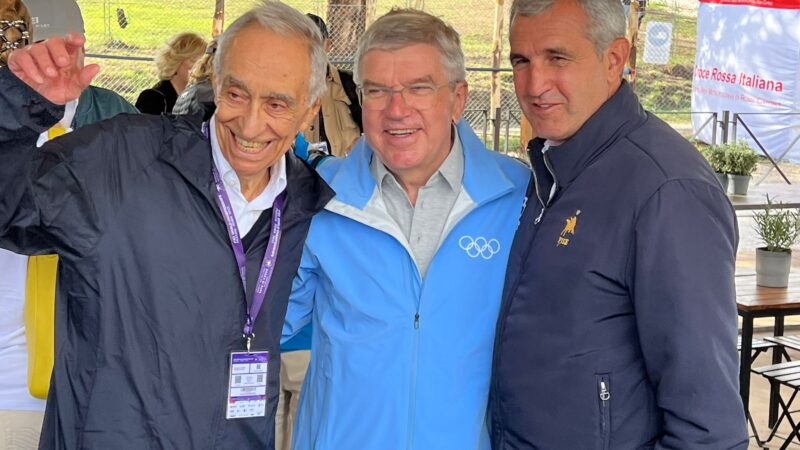 Rocca di Papa, Pratoni 2022, visita del presidente del CIO Thomas Bach ai Fei World Championships