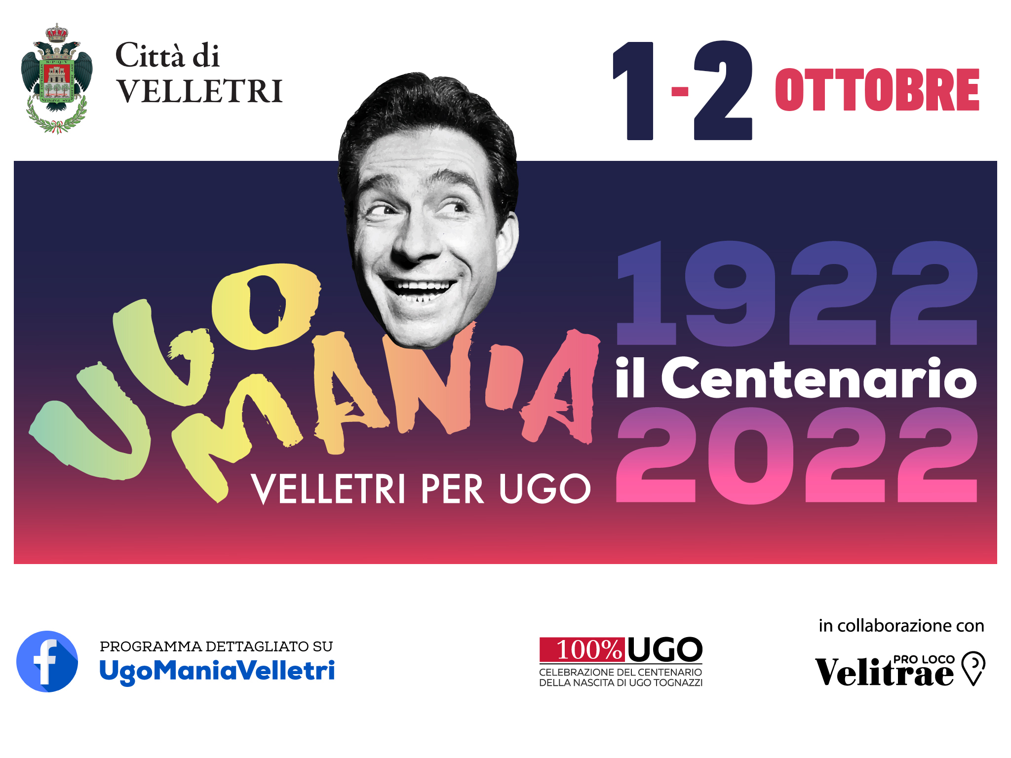 Velletri, torna UgoMania, un weekend speciale per omaggiare Ugo Tognazzi nel centenario della nascita tra film, visite guidate e ricette