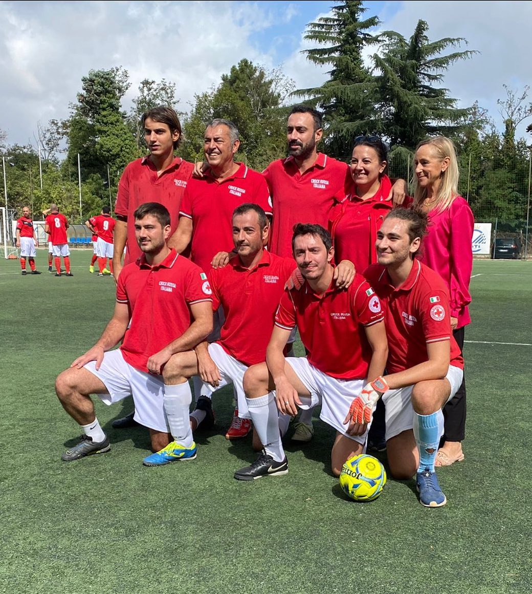 Marino, ieri l’evento “Diamo un calcio alla droga” con la Croce Rossa e la fondazione Villa Maraini