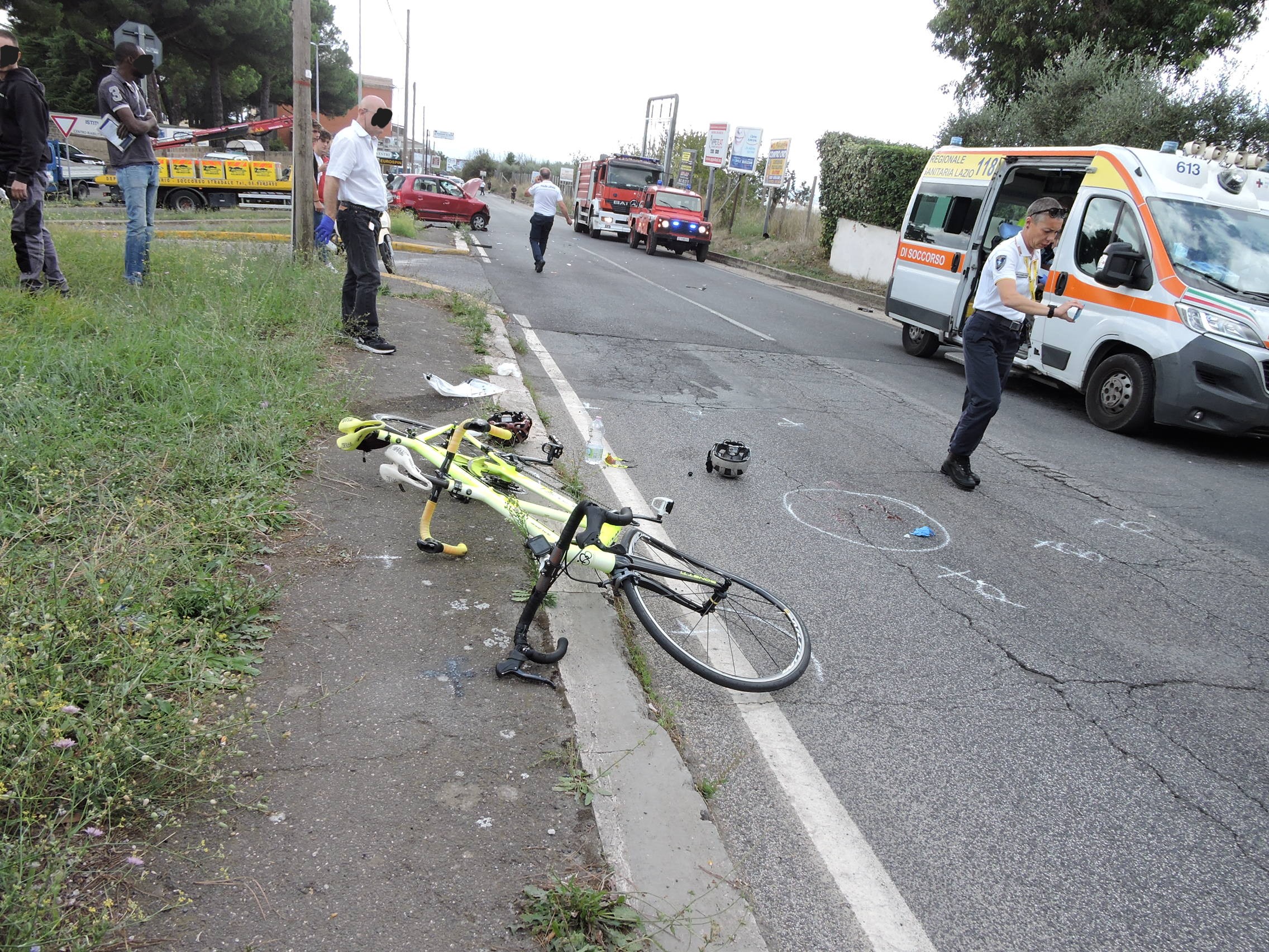 Genzano: Grave incidente in via Achille Grandi