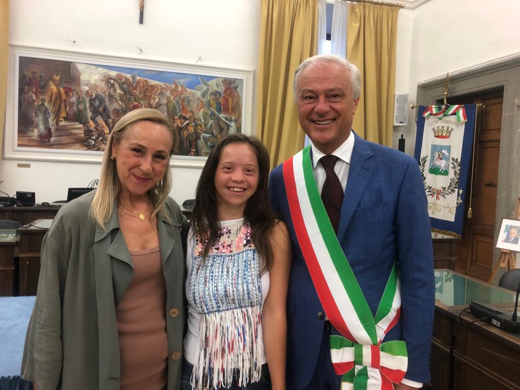 Marino: Roberta Battistoni, campionessa nello sport e nella vita. La ginnasta ospite a Palazzo Colonna