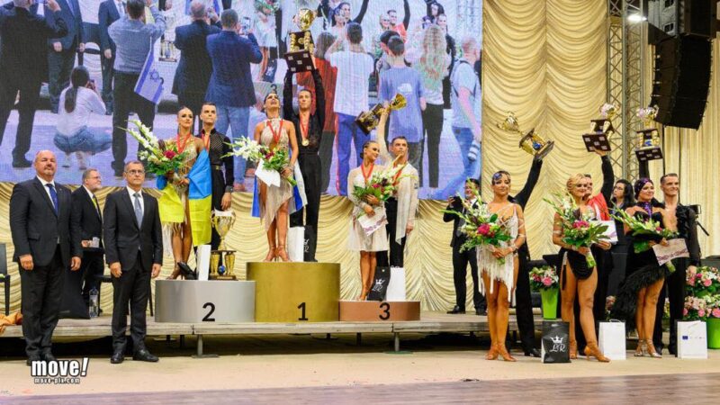 Rocca Priora, oro ai campionati del mondo di danza sportiva a Bratislava